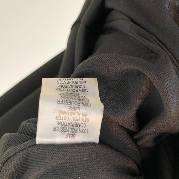 Vince Camuto Black Back Ruffle Evening Gown - Picture 8 of 8